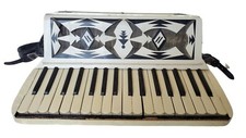 Vintage S. Marino Accordion Light Yellow Pearl Finish- READ**