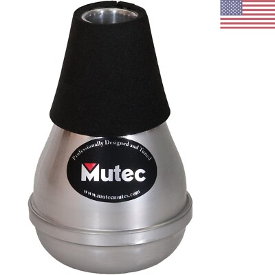 Professional Aluminum Trumpet Mute - Polished Finish, Excellent Intonation