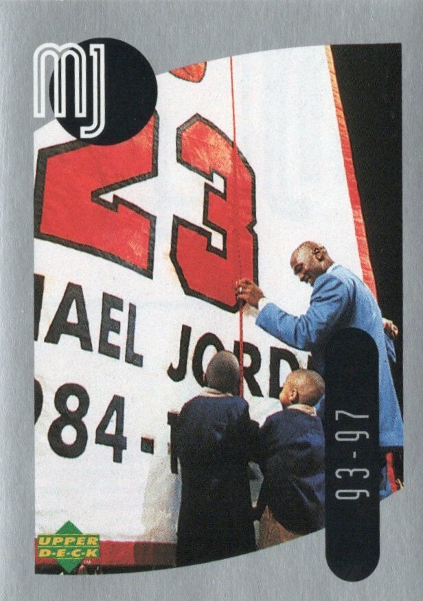 1998-99 Upper Deck MJ47 Michael Jordan Chicago Bulls NBA Basketball Sticker