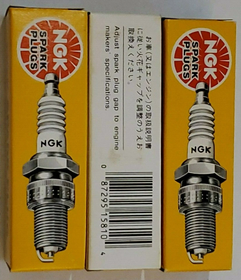 JUEGO DE 3 BUJÍAS KAWASAKI S1 S2 H1 H2 NGK B9HS 0653 7B41 NUEVAS Foto 2 de 2