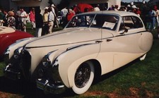 1947 Lincoln Continental Cream Classic Car Chrome Grille Wire Wheels Timeless