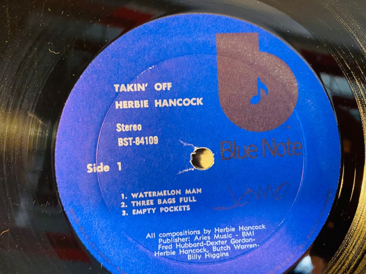 HERBIE HANCOCK TAKIN' OFF BLUE NOTE 84109 | eBay