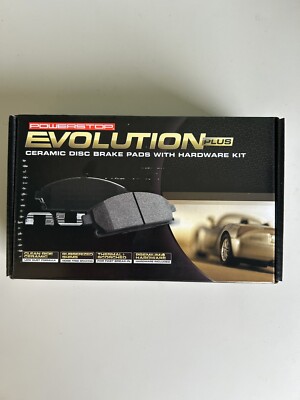 Power Stop 17-1846 Rear Z17 Evolution Ceramic Brake Pads with Hardware