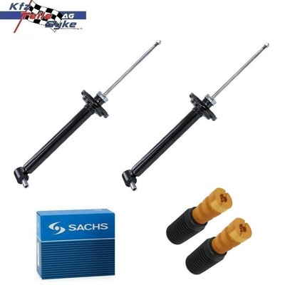 2x GASDRUCK STOSSDÄMPFER + SACHS STAUBSCHUTZSATZ HINTEN FÜR AUDI A4 / A4 AVANT