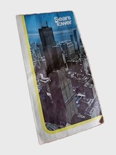Vintage brochure SEARS TOWER Chicago experience skydeck W MAP  1974 EUC
