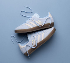 adidas Gazelle Indoor Clear Sky Off White JI2717 Women's Size New