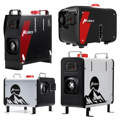 HCALORY 8KW 12V 24V 240V DieselHeizung Standheizung Luftheizung Air Heater APP PKW RV