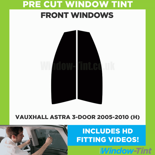 Chameleon Tint For Vauxhall Astra 3-door 2005-2010 (H) Pre Cut Front Legal - Picture 5 of 8