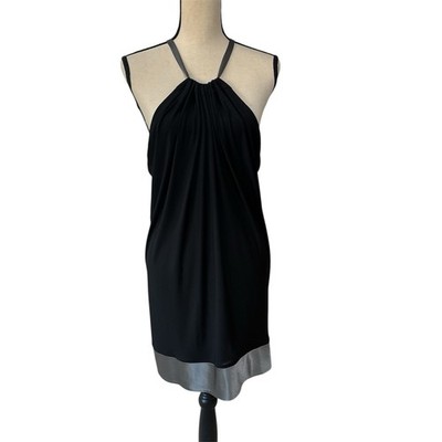 slim fit dress slacks Mini Crepe Halter Dress main image 0