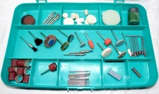 Jewelry Polishing Set including a Set of Burs