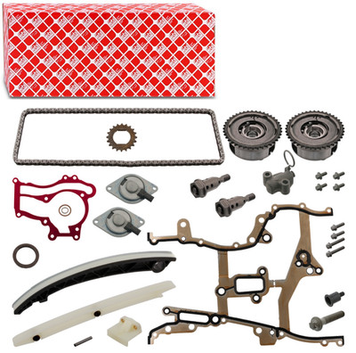 FEBI STEUERKETTENSATZ für OPEL ASTRA J CORSA D+E INSIGNIA A MERIVA B 1.2/1.4