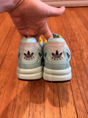 adidas Gucci x ZX 8000 Aqua GG Monogram Size 9 New W/ Defect  display picture 1