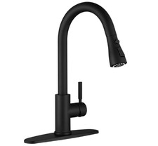 Grifo de agua con rociador extra ble, acero inoxidable, monomando, apto para 1 o
