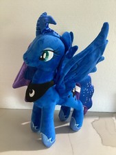 My Little Pony PRINCESS LUNA Black/Blue/Stars Pegasus Plush 15  NEW