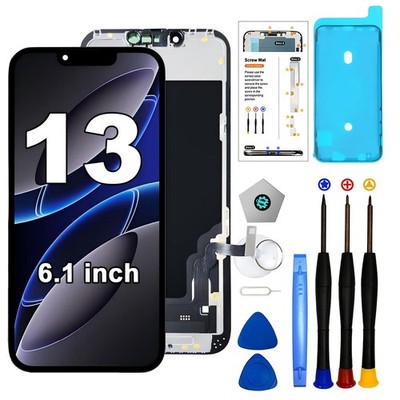 Full HD Display für iPhone 13 Ersatz LCD OLED Bildschirm Retina TouchScreen Set