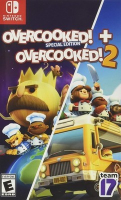 Overcooked! + Overcooked! 2 - Nintendo Switch (Brand NEW + Sealed)
