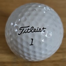 1 Rare VTG Pro Trajectory 100 Titleist Golf Ball from 70'-80's Used Condition