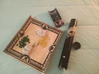Vintage Pente Game Black Tube Edition 1984 Complete 2 Player Parker Brothers