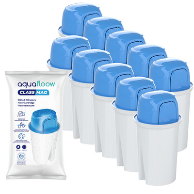 Wasserfilter Kartuschen AquaFloow ClassMag für Brita Dafi Aquaphor Wessper 10x