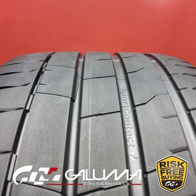1 Tire LikeNEW Continental SportContact 7 (ContiSilent) (AO) XL 285/30ZR22 95851