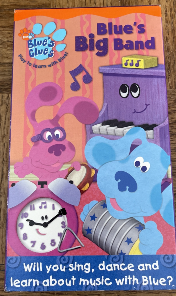Blues Clues Blues Big Band VHS 97368754638| eBay