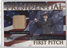 2004 Topps Presidential First Pitch Seat Relics Herbert Hoover #FPR-HH 7sd
