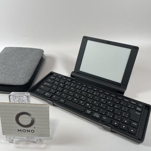 KING JIM POMERA DM30 Digital Memo Keyboard w/ Carrying Case bundle from Japan - Afbeelding 1 van 19