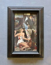 Howard James Morgan (1949-2020) Figural Portrait Conversational Oil Painting