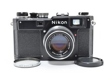 Rare EP [Top MINT] Nikon S4 Black Repainted Rangefinder Nikkor H 5cm f/2 Japan