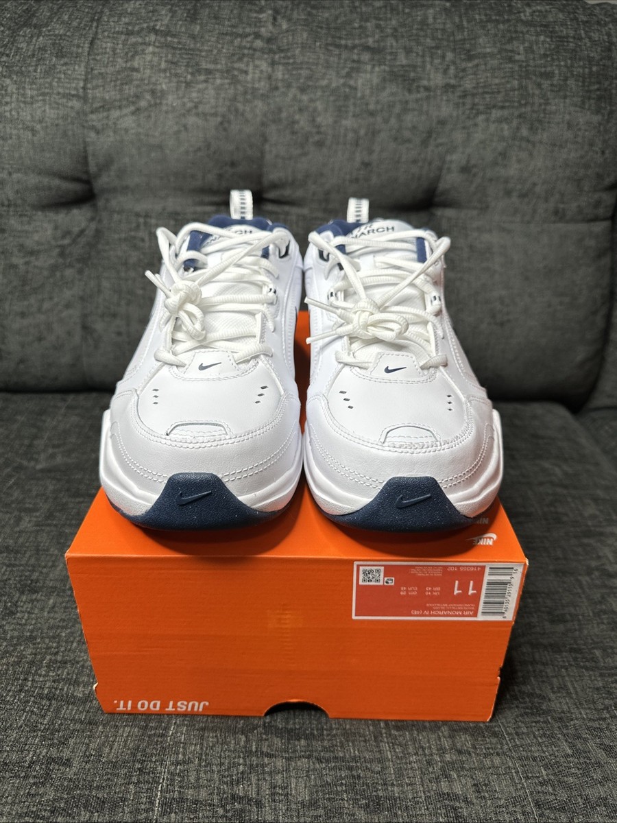 Size 11 - Nike Air Monarch IV 4E Wide White for sale online  display picture 2