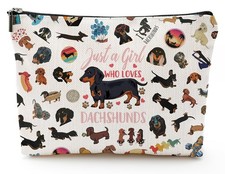 Dachshund Gifts for Women, Dachshund Gifts Makeup Bag for Dog Lovers, Weiner ...