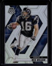 2025 Panini Mosaic Wes Welker #205 Silver Prizm Chargers