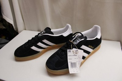 Size 10 - adidas Gazelle Indoor Black White Gum 7.5 NWT