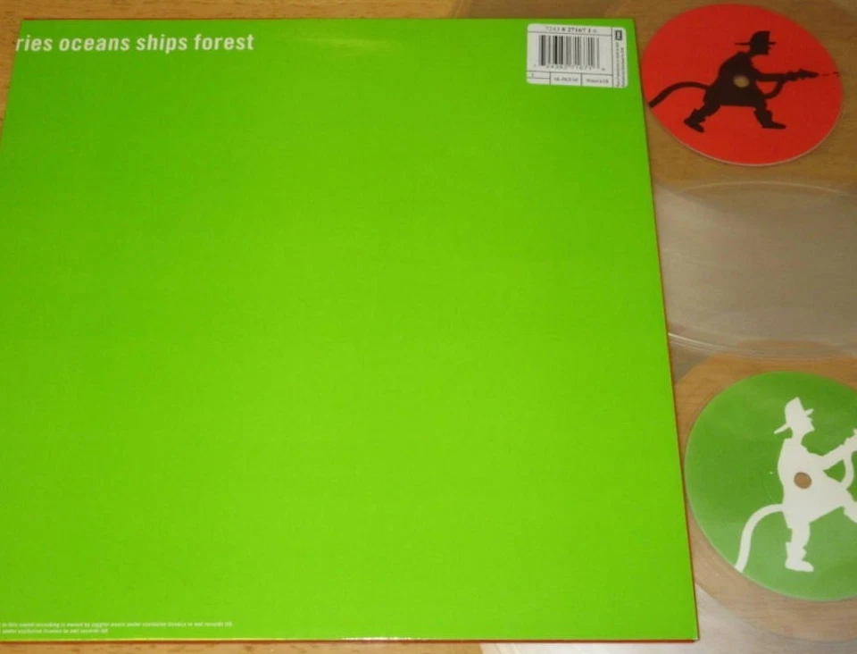 The Fireman Strawberries Oceans Ships Forest 2LP 1993 UK Original Clear Vinyl - Image 4 of 4