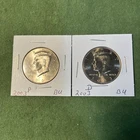 2003 P & D Kennedy Half Dollar - Brilliant Uncirculated 2 Coins