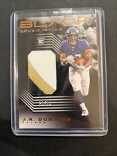 2020 Panini Black Rookie Influx Materials Copper 08/50 JK Dobbins #RI9