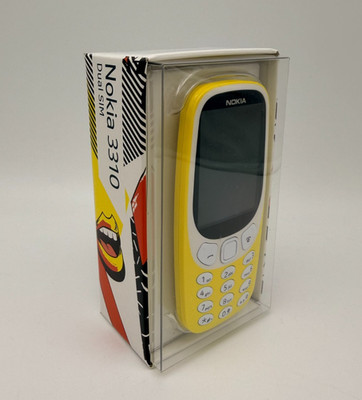 Nokia 3310 DS (TA-1030) Gelb Handy 2G (Ohne Simlock) DUAL SIM - NEU & OVP