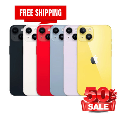 Apple iPhone 14 Unlocked 128GB/256GB/512GB T-Mobile Verizon 5G