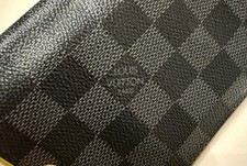 Louis Vuitton Brazza Wallet Damier Graphite Yellow Interior