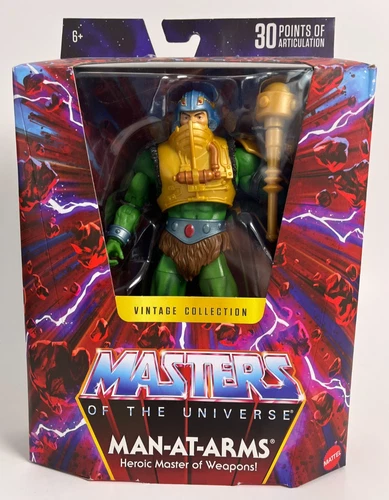 MOTU Masters Of The Universe Masterverse VINTAGE COLLECTION Man-At-Arms NEW