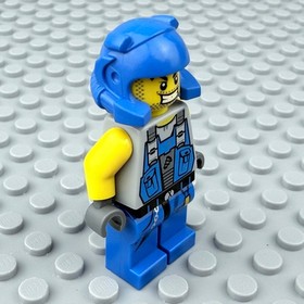 LEGO Power Miner Minifigure Beard Stubble Guy pm006 8907 8956 8709