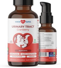 Cranberry Liquid for Dogs - UTI, Bladder Health Incontinence Liquid cranb...