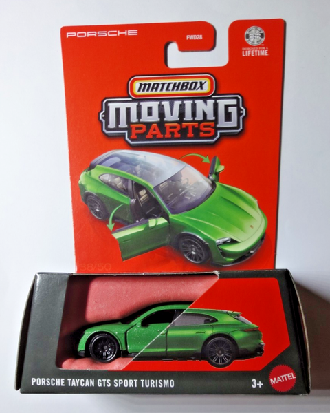Matchbox Moving Parts 2026 - Porsche Taycan Gts Sport Turismo - JHV45-image