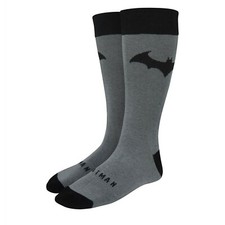 Batman Hush Crew Socks Grey