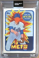 TOPPS PROJECT 2020 #214 NOLAN RYAN HOF by FUCCI 1969 METS ** FREE SHIPPING