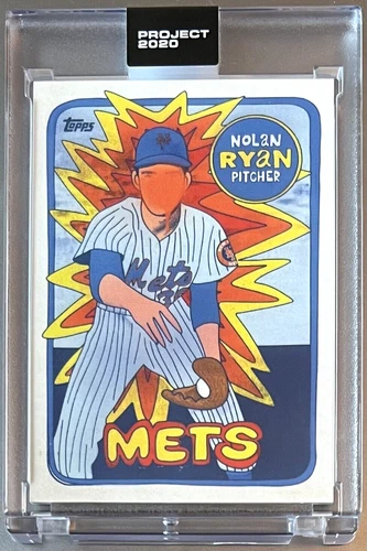 TOPPS PROJECT 2020 #214 NOLAN RYAN HOF by FUCCI 1969 METS ** FREE SHIPPING