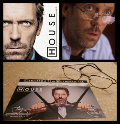 HOUSE MD: Hugh Laurie Greg House) -- Eyeglasses, screen