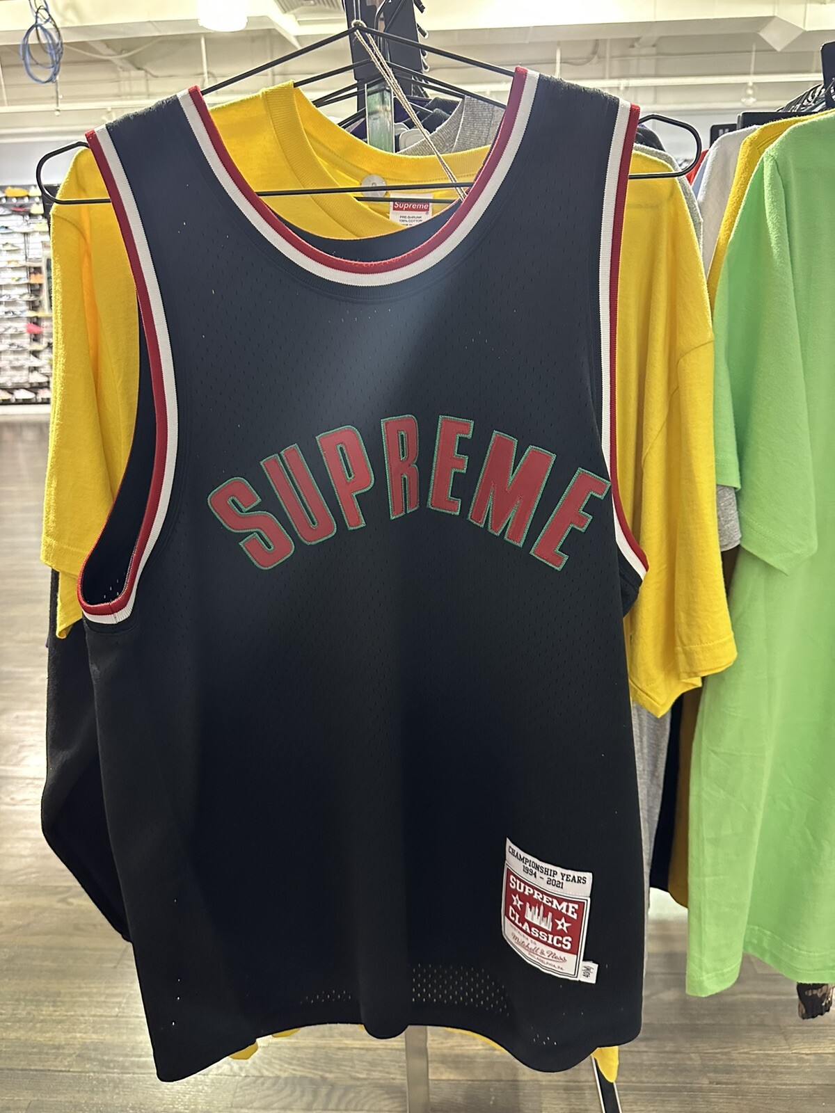 Buy Supreme Mitchell & Ness Basketball Jer SS 21 - Stadium Goods