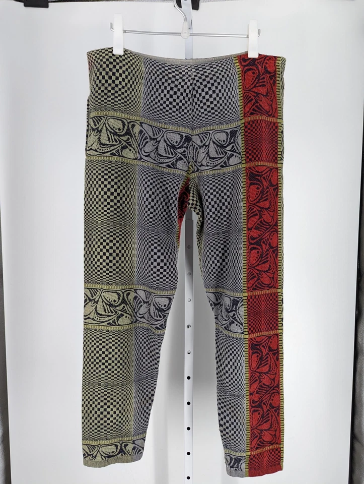 Vivienne Tam East Wind Code винтажные трикотажные штаны для оп-арта один размер музейный архив - Изображение 4 из 4