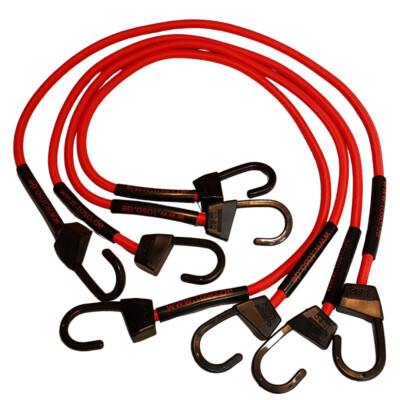 4x Spanngummi 80cm mit Haken toso Expander Spanngurt Gepäck Motorrad Fahrrad